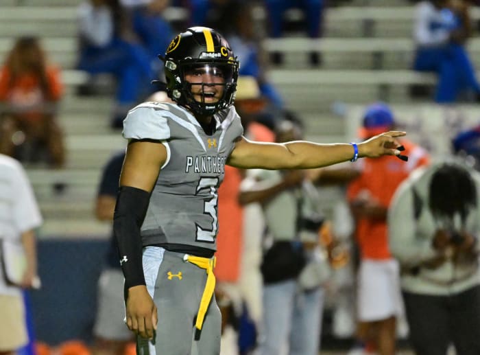 East St Louis St Frances Academy Illinois Maryland football 9-2-23 Tim Vizer 23619